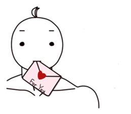 Little white sticker #8815199