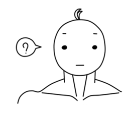 Little white sticker #8815202