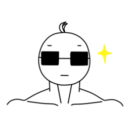 Little white sticker #8815206