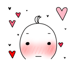 Little white sticker #8815208