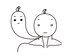 Little white sticker #8815209