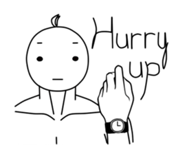 Little white sticker #8815211