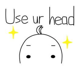 Little white sticker #8815212