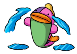 Ray-Leigh the Fish sticker #8815703