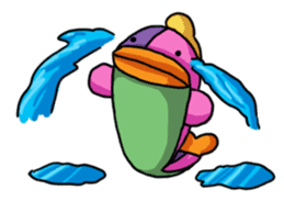 Ray-Leigh the Fish sticker #8815703