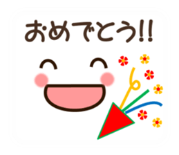 Face and message and flowers (emoticons) sticker #8816169