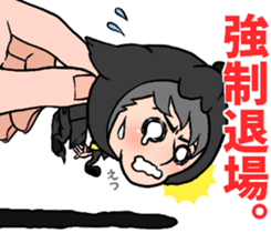 Wolf person story.winter sticker #8816195