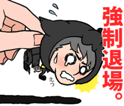 Wolf person story.winter sticker #8816195