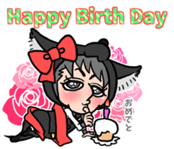 Wolf person story.winter sticker #8816209