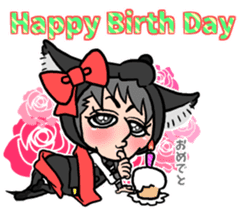 Wolf person story.winter sticker #8816209