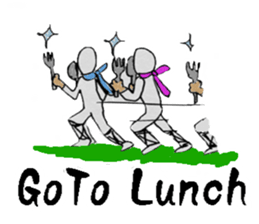 White ninja style sticker #8816272