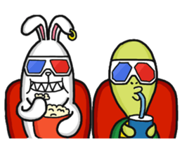 banny bunny 2 sticker #8816584