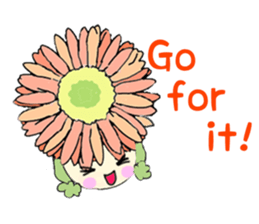 Girl of the flower! sticker #8817352