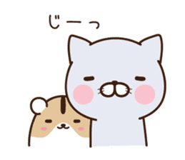 Nya-kichi, and Hamuzo 4 sticker #8818071