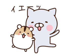 Nya-kichi, and Hamuzo 4 sticker #8818095