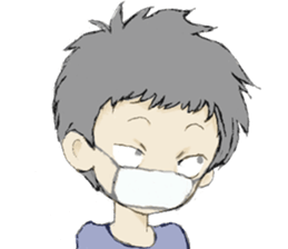 Kenji-kun sticker #8819156