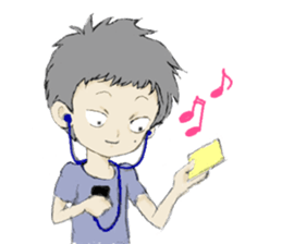 Kenji-kun sticker #8819178