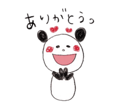 pannda & cat are everyday conversation sticker #8819587