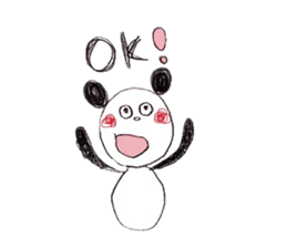 pannda & cat are everyday conversation sticker #8819600