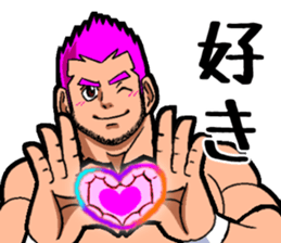 Professional wrestler kengo!! sticker #8819631