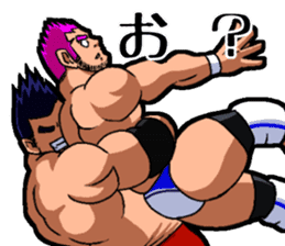 Professional wrestler kengo!! sticker #8819646