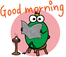 Frog Prince Sticker sticker #8819994