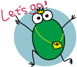 Frog Prince Sticker sticker #8819999