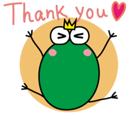 Frog Prince Sticker sticker #8820000