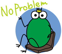 Frog Prince Sticker sticker #8820001