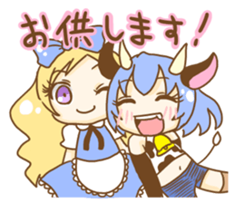 Momo the cowgirl sticker #8820252