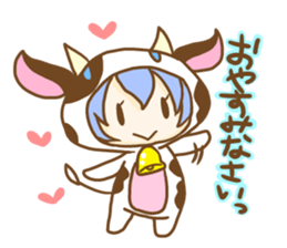 Momo the cowgirl sticker #8820270