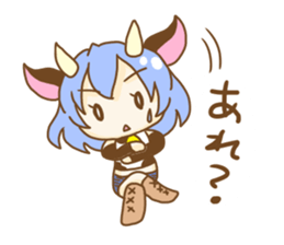 Momo the cowgirl sticker #8820271