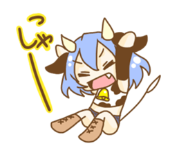 Momo the cowgirl sticker #8820272