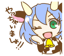 Momo the cowgirl sticker #8820273