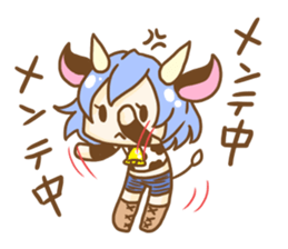 Momo the cowgirl sticker #8820275