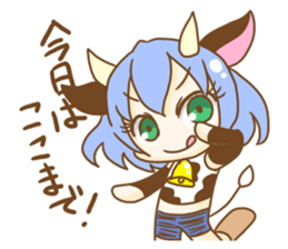 Momo the cowgirl sticker #8820278