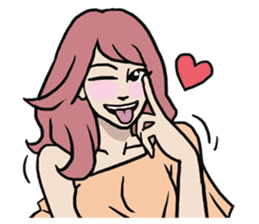 AsB - Sabai Girls SP / My Heart Reaction sticker #8820416