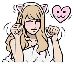 AsB - Sabai Girls SP / My Heart Reaction sticker #8820433