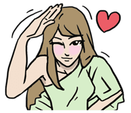 AsB - Sabai Girls SP / My Heart Reaction sticker #8820434