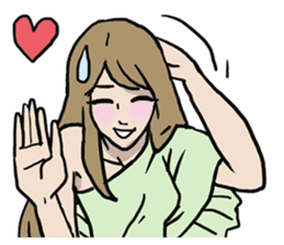 AsB - Sabai Girls SP / My Heart Reaction sticker #8820436