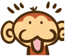 The monkey graffiti stickers sticker #8820783