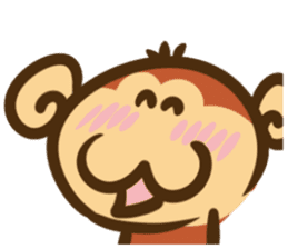 The monkey graffiti stickers sticker #8820800