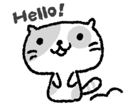 Ha-Ha Cat sticker #8820888