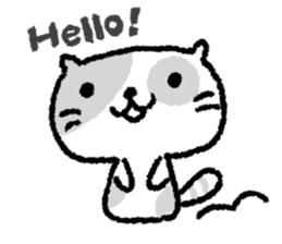 Ha-Ha Cat sticker #8820888