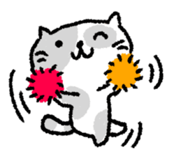 Ha-Ha Cat sticker #8820890