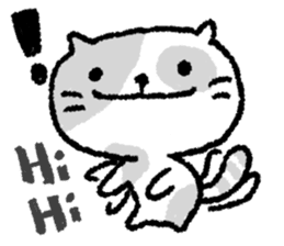 Ha-Ha Cat sticker #8820895