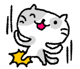 Ha-Ha Cat sticker #8820899