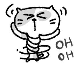 Ha-Ha Cat sticker #8820904