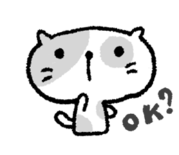 Ha-Ha Cat sticker #8820908