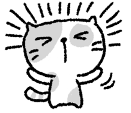 Ha-Ha Cat sticker #8820909